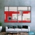 VERRIERE ART DECO - L x H : 2100 x 1500 mm - LAQUÉ GRIS 7016 GRANITÉ vadeco_anthra_claire_1373598630